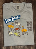 Take Me to the Pup-Kin Patch Embroidered Tee