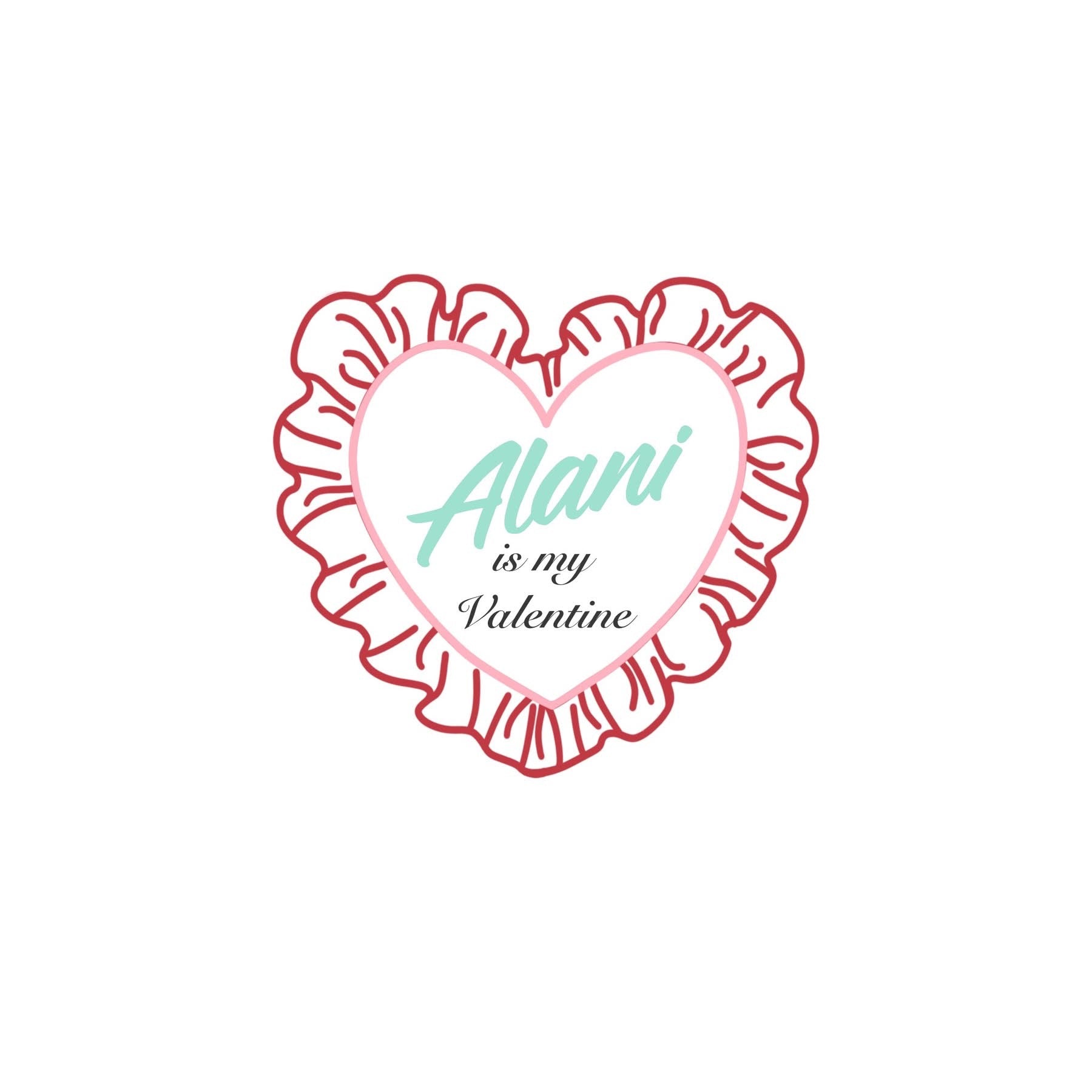 “Soda” Is My Valentine Sweatshirt – Valentine’s Day Crewneck – Cute Pink Embroidered Heart – Funny Valentine Gift for Her