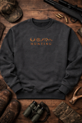 HUNTING Embroidered Crewneck Sweatshirt