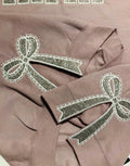 Lace Bow Side Seam Embroidery Add-On