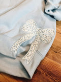 Double Stacked Bow Side Seam Embroidery Add-On